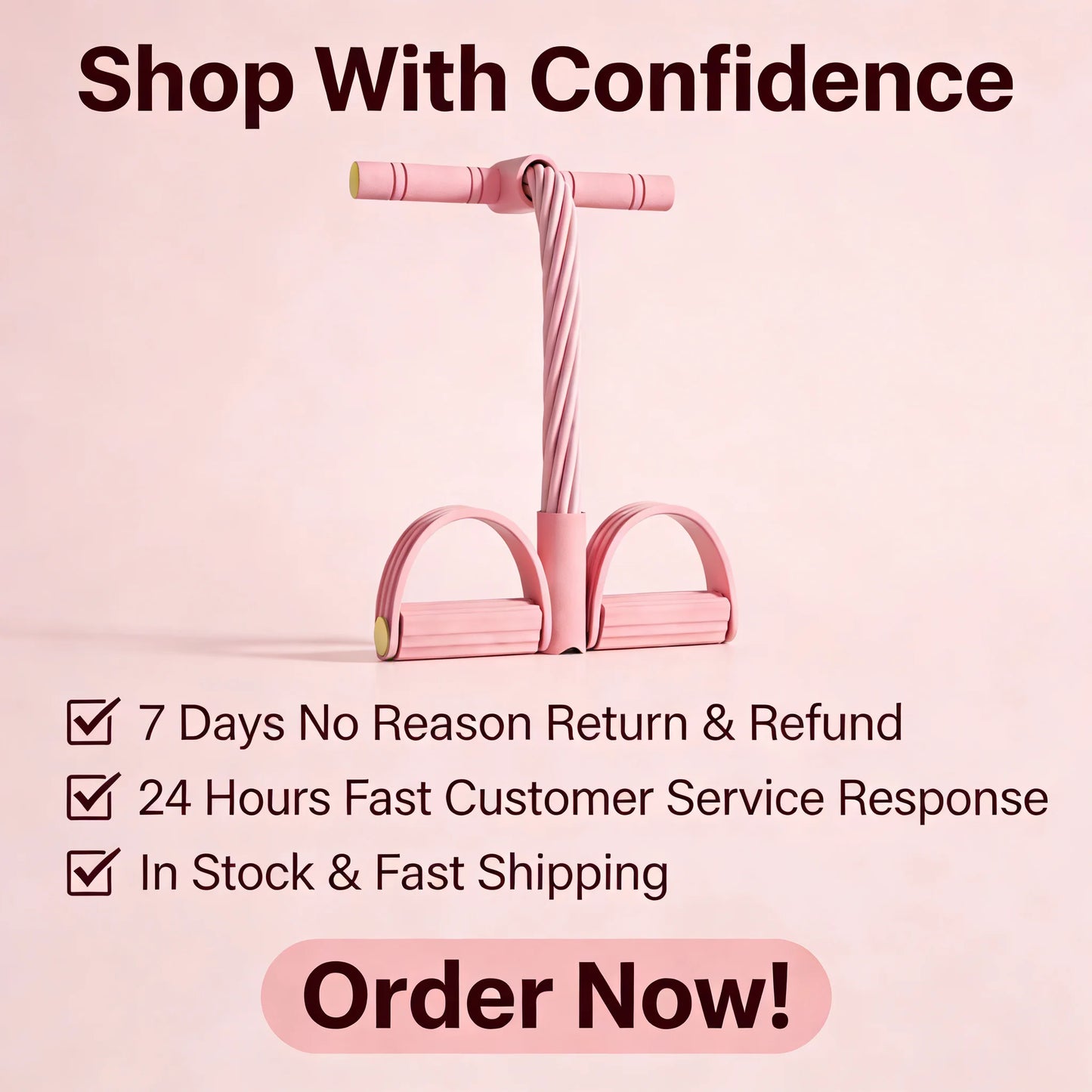 Multifunctional Fitness Pull Rope Foot Pedal Resistance Band Full Body Workout Home Gym Exercise Equipment for Abdomen Leg Arm
